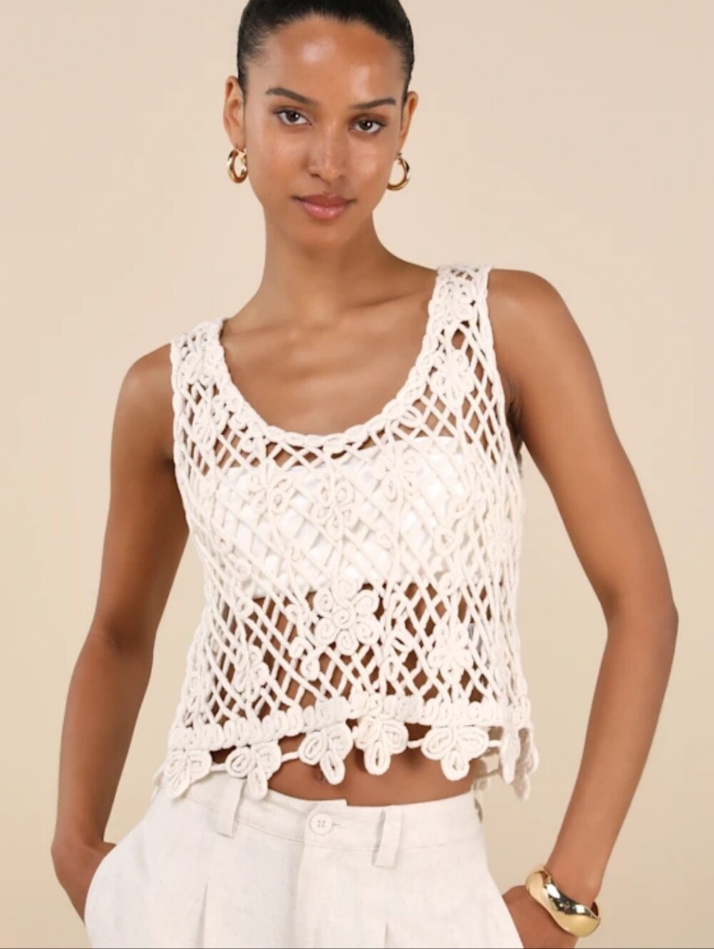 Lulus Crochet Tank